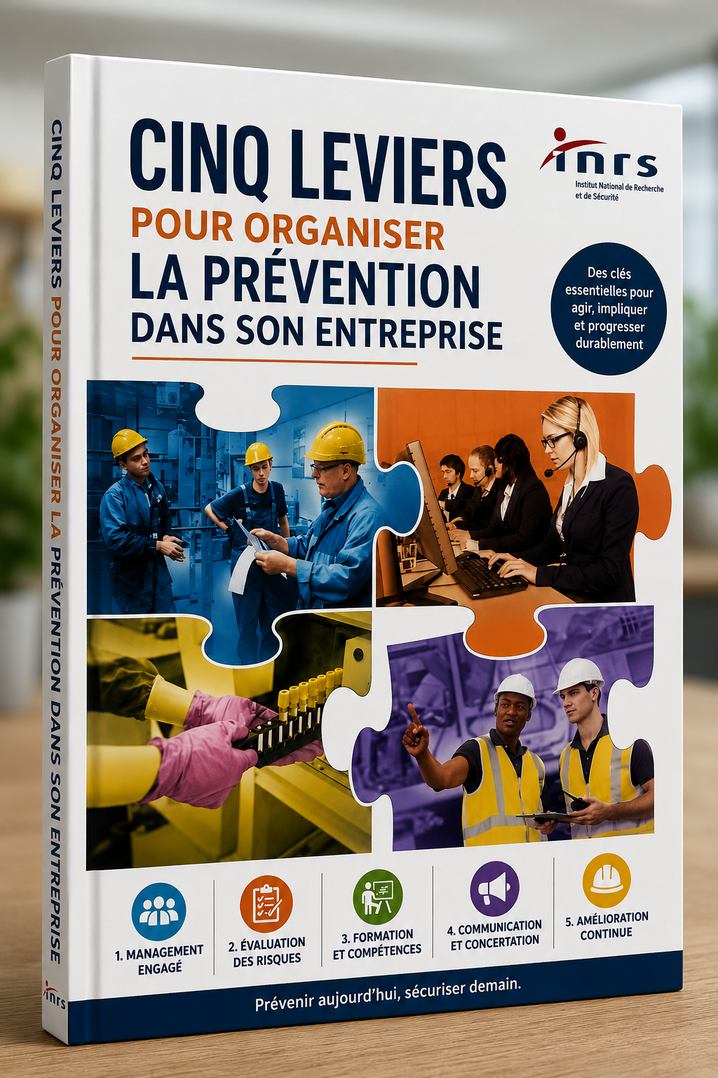 CINQ LEVIERS POUR ORGANISER LA PREVENTION EN ENTREPRISE